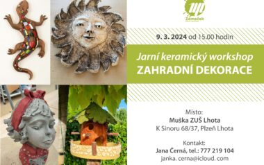 Leták Jarní Workshop v Mušce